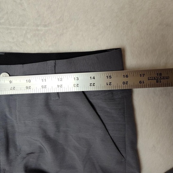 BYLT Kinetic Pant 2.0 Pants Mens 32x30 Gray Stretch Zip Pocket Chino Casual Tech - Picture 11 of 13